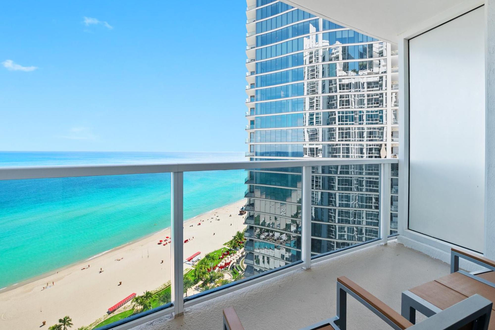 Trump International Deluxe 2 Queen Bed Ocean Front Sunny Isles Beach Esterno foto
